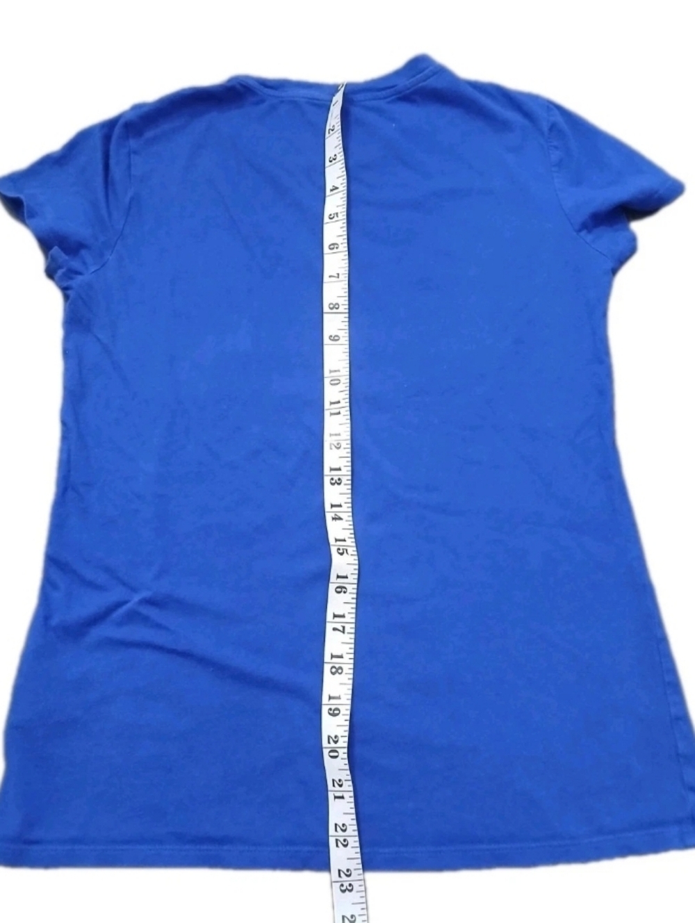 Juicy Couture Womens Glitter Graphic Blue T-shirt Size:Small - Picture 3 of 7